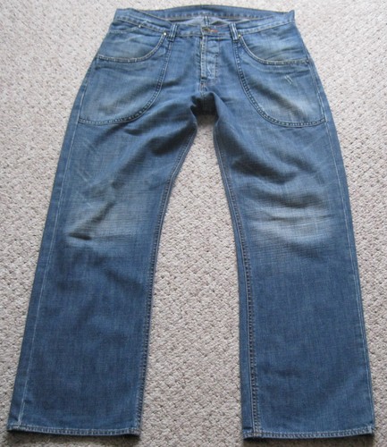Mens distressed blue - distressed,