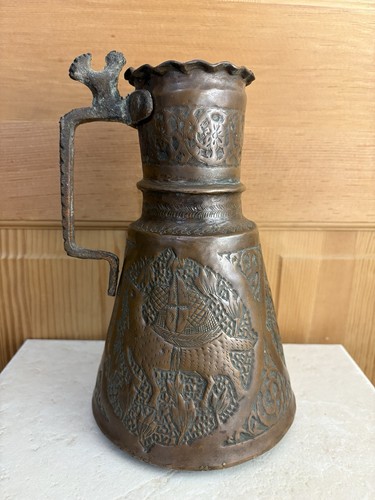 Antique 19thc persian - persian, tinned