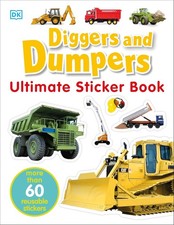 Diggers & Dumpers Ultimate Sticker Book Paperback – 3 Feb. 2005 