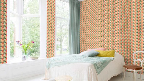 Fleece wallpaper rasch - fleece,
