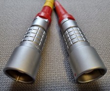 Lemo PHG.4M BBC-style triax female shell with male contact, camera end 11mm