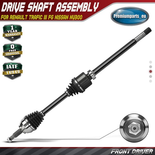 Drive shaft front axle - 1x,
