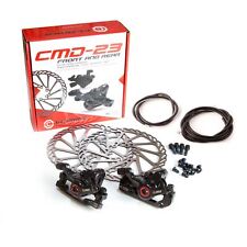 Clarks Mechanical Disc Brake Set MTB Hybrid Lightweight 160mm rotors and cables