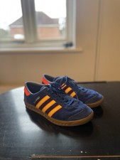 Adidas Hamburg Collegiate Royal Blue Bright Yellow Uk8