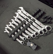 Magnetic spanner organiser - spanner,
