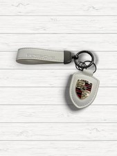 NEW - PORSCHE WHITE Emblem