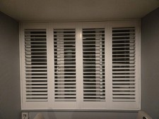 New White Wooden Shutter