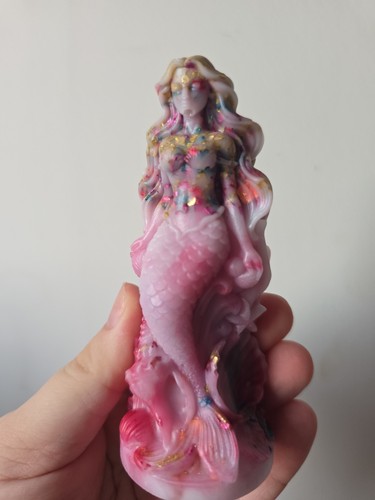 Handmade resin mermaid - handmade,