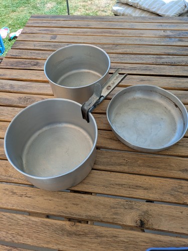 Camping cookware set - camping,