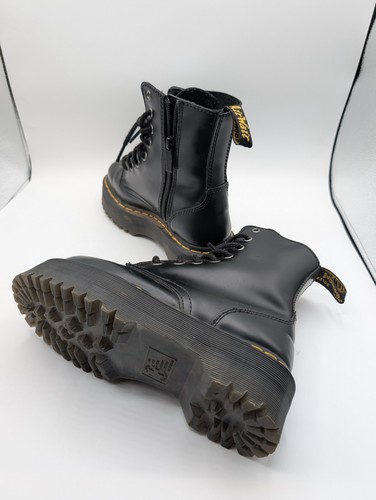 Martens black leather - black,