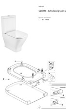 Roca The Gap Standard Toilet