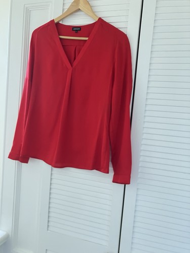 Gorgeous jaeger red blouse - jaeger,