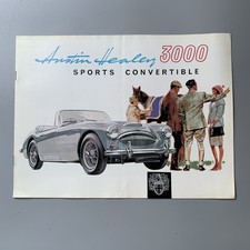 Austin Healey 3000 Sports Convertible Brochure – Publication #2035