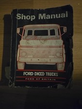 Ford D1000 Truck Workshop