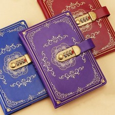 Notebook PU Leather Password