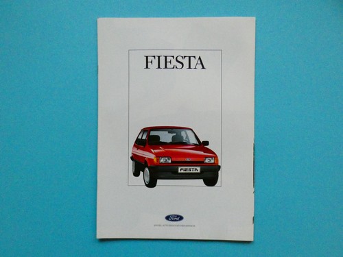 Brochure ford fiesta - -,