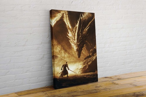 Large warrior sword dragon - large,