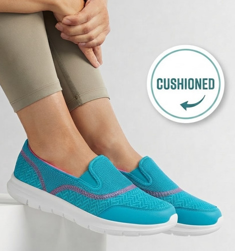 Ladies womens trainers slip - ladies, on