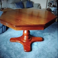 Large Octagonal Extending Dining Table