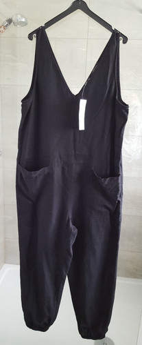 Fblack linen rich jumpsuit m - f&fblack,