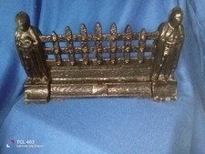 Vintage cast iron fireplace - vintage,