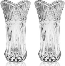 Glass vases - (2,