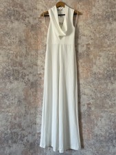 ZARA WHITE WIDE LEG JUMPSUIT