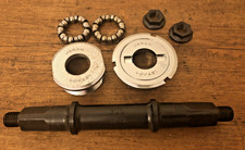 NOS Vintage Hatta/Shimano Triple Bottom Bracket, English Thread, 121mm, Unused