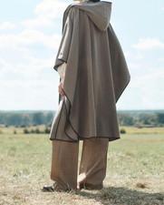 Zara OVERSIZE WOOL BLEND CAPE