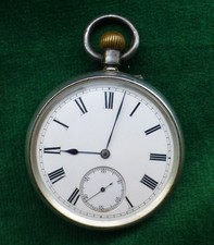 Rotherhams Silver Pocket Watch