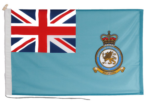 Raf police flag with - flag, rope