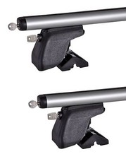 Roof Bars M015T Plus Aero 140cm (Pair of) For Chrysler Voyager MPV (96-07) 