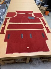 Classic mini red tufted - tufted, car
