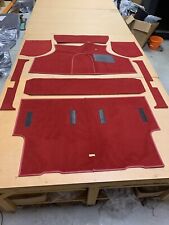 Classic Mini Red Tufted  Car