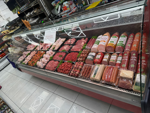 Commercial refrigerated meat - refrigerated,