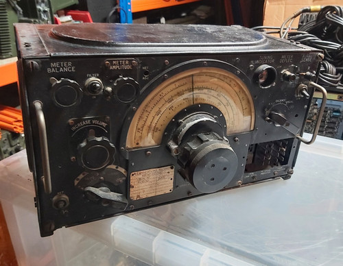 Ww2 raf r1155n military radio - ww2,