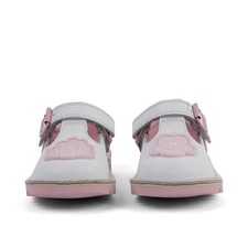 Kickers Infant Girl's T-Bar Wave Leather