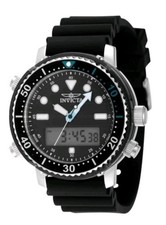 Invicta Pro Diver DigiQuartz Men's Watch - 46.5mm Black 48367