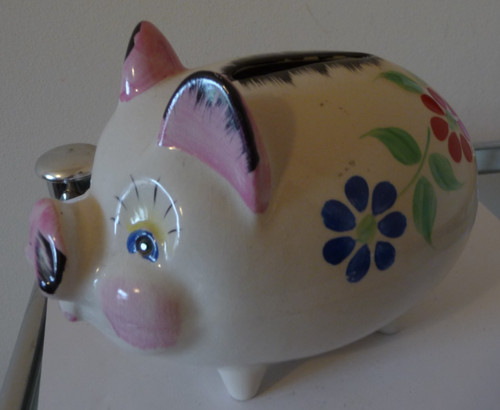 Vintage hand painted ceramic - vintage,