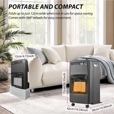 Gas heater indoor - gas, 4.2kw