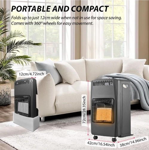Gas heater indoor - 4.2kw, with