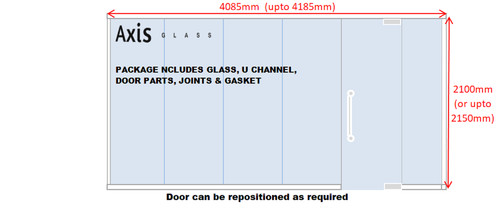 Glass partition panels 10mm - panels,