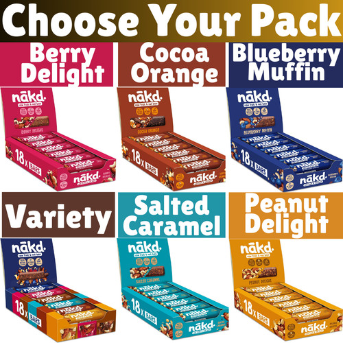 Nakd fruit nut - nakd,