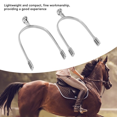 Pair horse spurs stainless - horse,