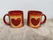 Waechtersbach Heart Mugs Pair
