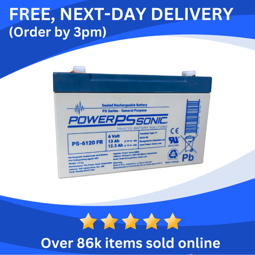 Powersonic 6120 6v 13ah - powersonic,