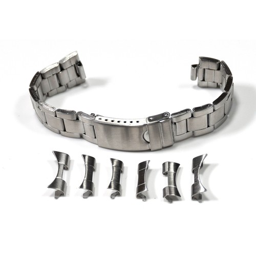 Oyster curved ends satin steel - curved,