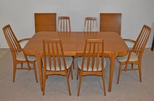 Danish Teak Table and 6 Chairs
