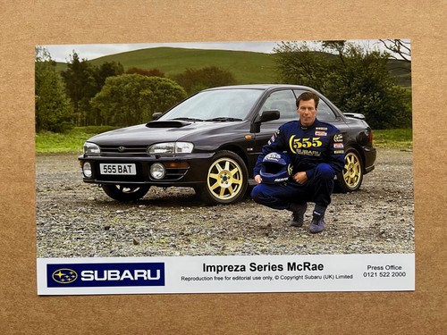 Subaru impreza series mcrae - subaru, mcrae'