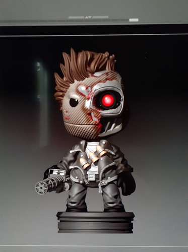Terminator printed statue - statue,